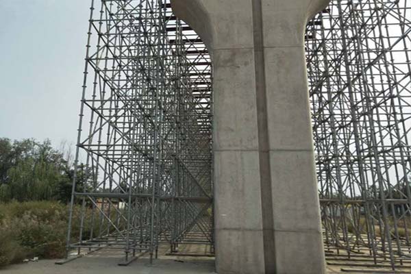 高架橋盤扣腳手架施工案例 高架橋盤扣腳手架施工案例